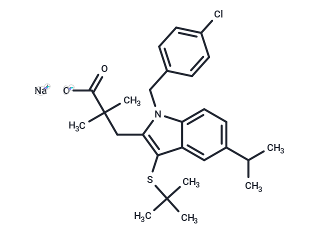 化合物 MK-886 sodium salt|T71309|TargetMol