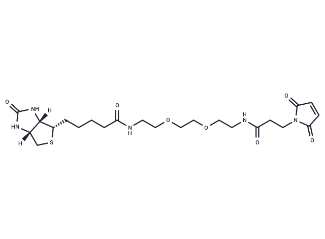 化合物 Biotin-PEG2-Mal|T14586|TargetMol