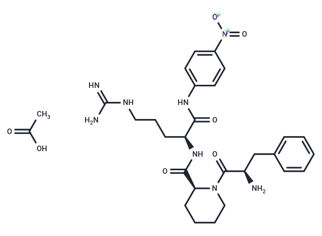 H-D-Phe-Pip-Arg-pNA acetate|T38542|TargetMol