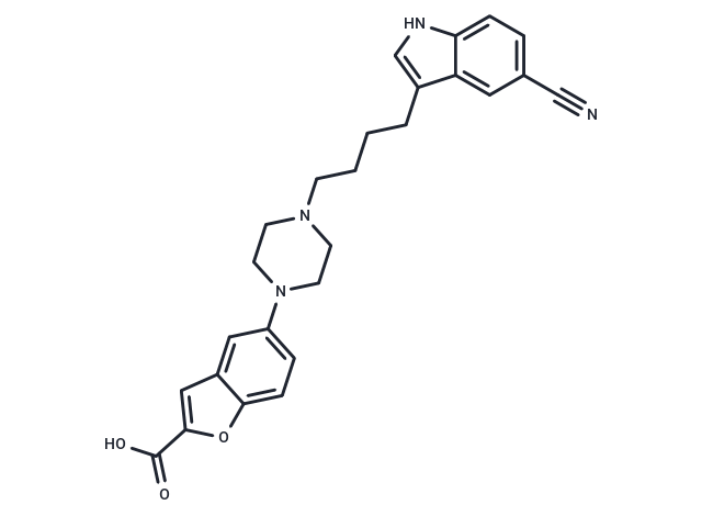 化合物 Vilazodone carboxylic acid|T19601|TargetMol