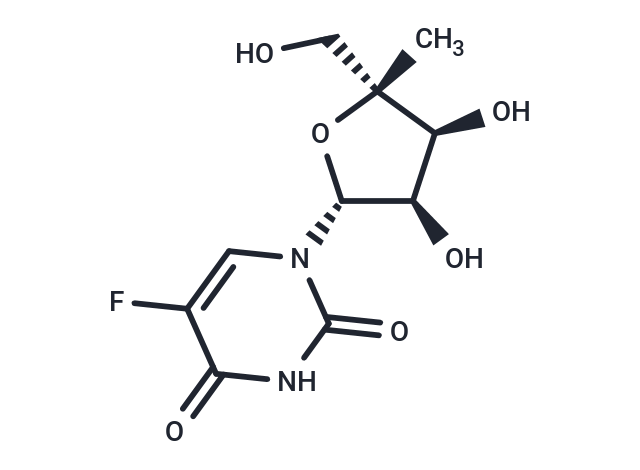 化合物 5-Fluoro-4’-C-methyluridine|TNU0400|TargetMol