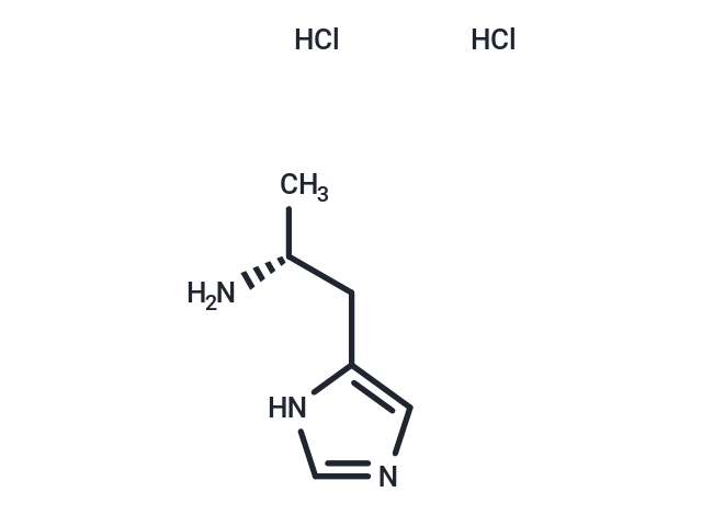 化合物 (R)-(-)-α-Methylhistamine dihydrochloride|T24698|TargetMol