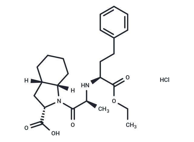 化合物 Indolapril hydrochloride|T27608|TargetMol