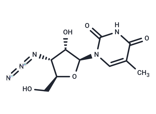 化合物 3’-Azido-3’-deoxy-5-methyl-beta-L-uridine|TNU0346|TargetMol