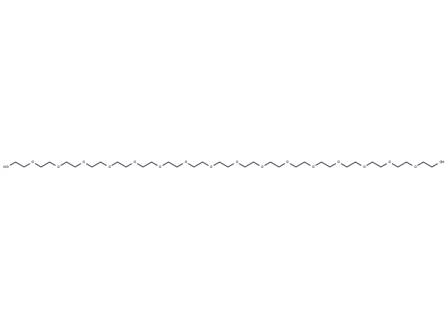 化合物 HO-PEG17-OH|T15491|TargetMol