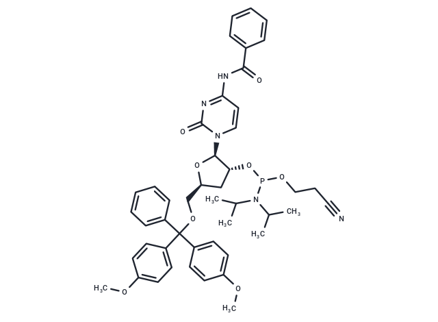 化合物 3’-dC(Bz)-2’-phosphoramidite|TNU1417|TargetMol