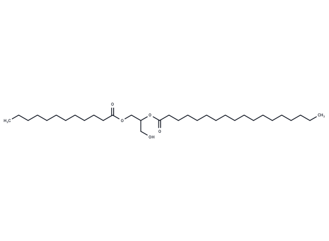 化合物 1-Lauroyl-2-Stearoyl-rac-glycerol|T85124|TargetMol