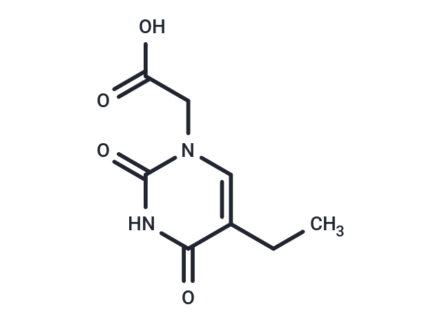 化合物 5-Ethyluracil-1-yl ?acetic acid|TNU1056|TargetMol