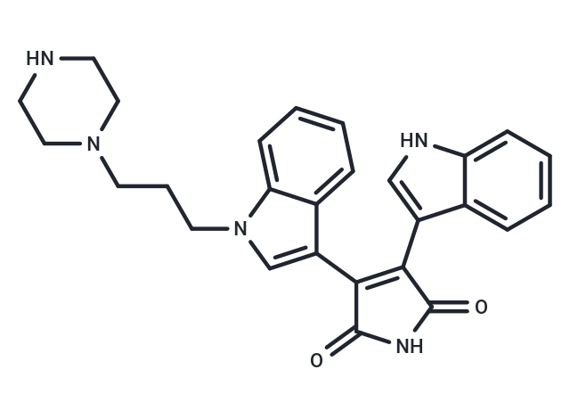 化合物 Bisindolylmaleimide VII|T70832|TargetMol