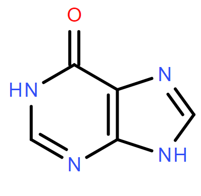 次黄嘌呤;6-羟基嘌呤;68-94-0