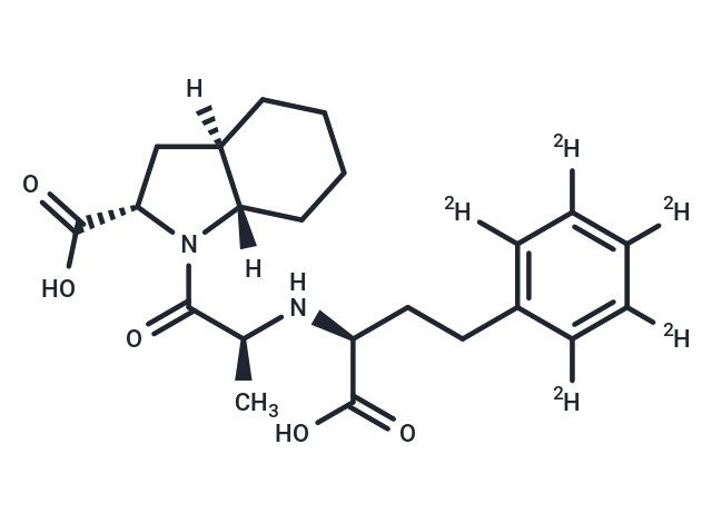 化合物 Trandolaprilate D5|T13196|TargetMol