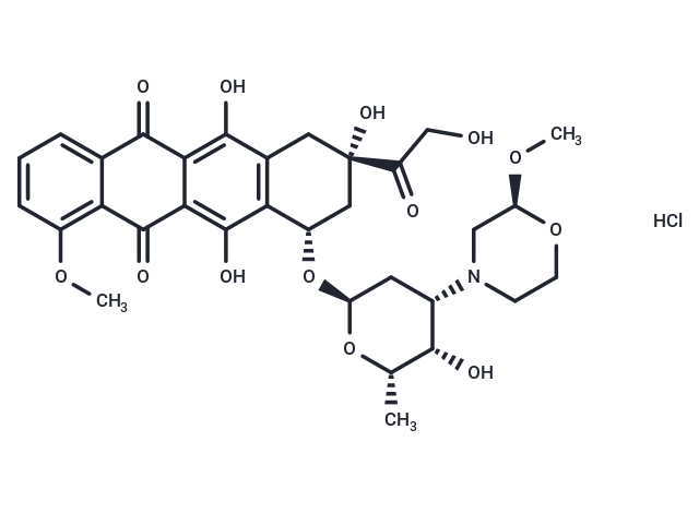 化合物 Nemorubicin HCL|T71467|TargetMol