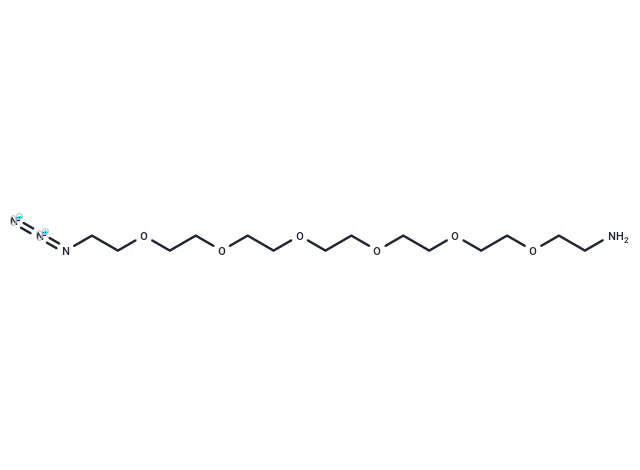 化合物 Azido-PEG6-amine|T14467|TargetMol