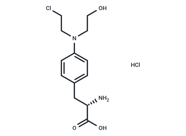 化合物 Monohydroxy Melphalan hydrochloride|T85127|TargetMol