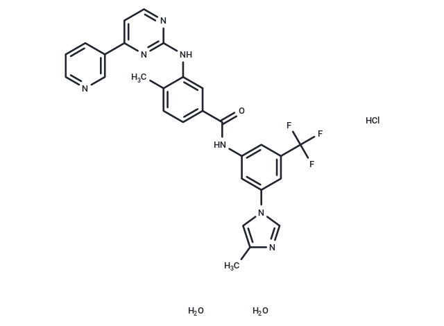 化合物 Nilotinib hydrochloride dihydrate|T68338|TargetMol