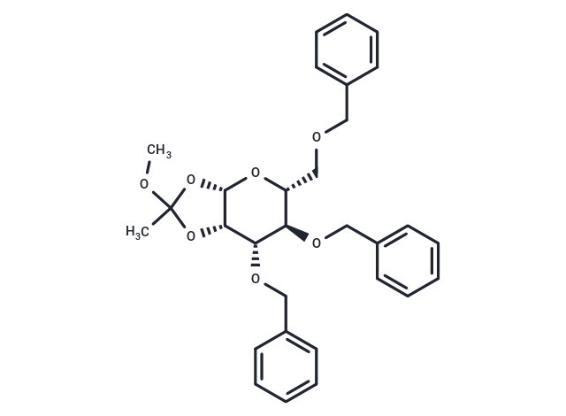 3,4,6-Tri-O-benzyl-β-D-Mannopyranose 1,2-(methyl orthoacetate)|T36134|TargetMol