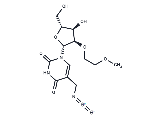 化合物 5-(Azidomethyl)-2’-O-(2-methoxyethyl)uridine|TNU0335|TargetMol