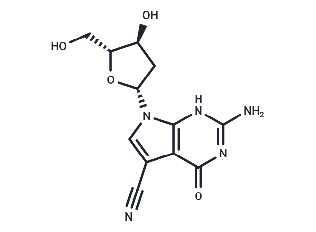 化合物 7-Cyano-7-deaza-2’-deoxy ?guanosine|TNU1028|TargetMol