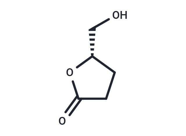 化合物 (S)-(+)-Dihydro-5-(hydroxymethyl)-2(3H)-furanone|T66521|TargetMol