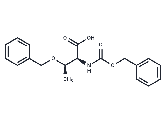 化合物 (2S,3R)-3-(Benzyloxy)-2-(((benzyloxy)carbonyl)amino)butanoic acid|T64756|TargetMol