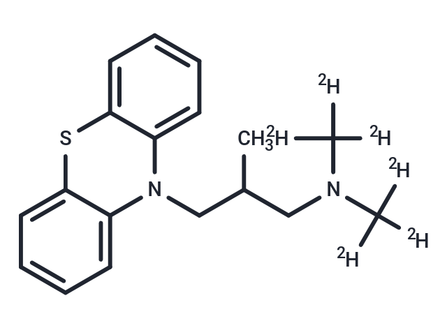 化合物 Alimemazine D6|T10280|TargetMol