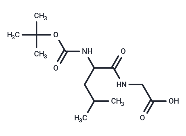 化合物 Boc-Leu-Gly-OH|T65041|TargetMol