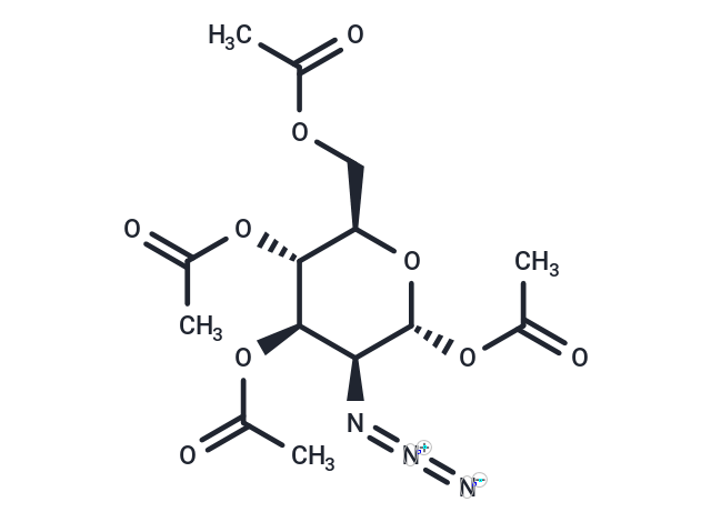 1,3,4,6-Tetra-O-acetyl-2-azido-2-deoxy-α-D-Mannopyranose|T37045|TargetMol