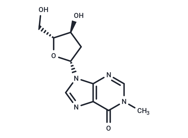 化合物 N1-Methyl-2’-deoxyinosine|TNU1358|TargetMol