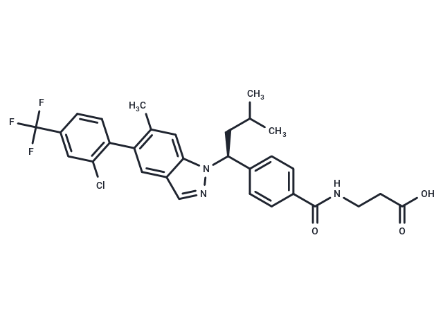 化合物 Glucagon receptor antagonists-5|T11416|TargetMol