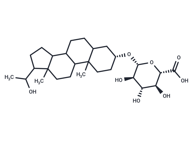 化合物 Pregnanediol 3-glucuronide|T41268|TargetMol