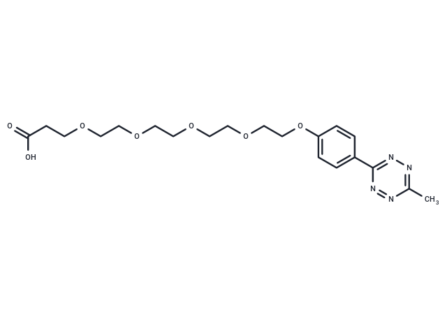 化合物 Methyltetrazine-PEG4-acid|T18348|TargetMol