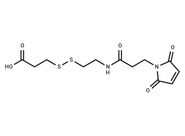 化合物 Mal-NH-ethyl-SS-propionic acid|T15971|TargetMol