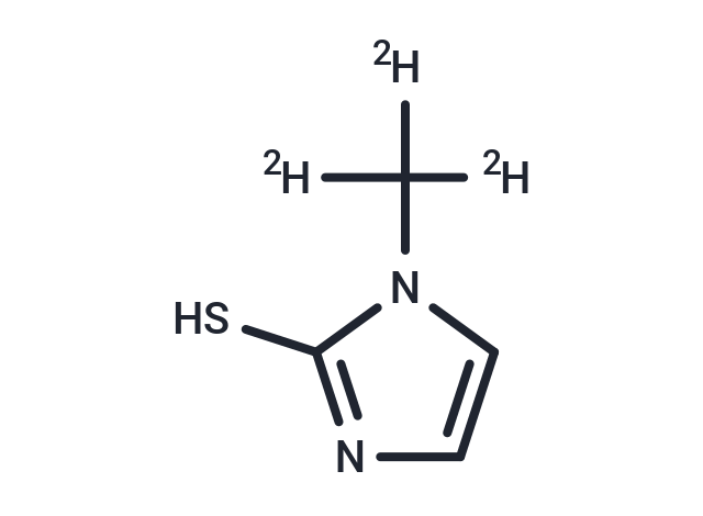 化合物 Methimazole D3|T12011|TargetMol