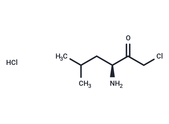 化合物 (S)-3-Amino-1-chloro-5-methylhexan-2-one hydrochloride|T65276|TargetMol