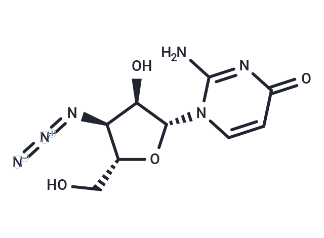 化合物 3’-Deoxy-3’-azido-isocytidine|TNU0203|TargetMol