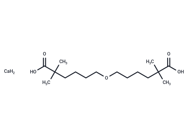 化合物 Gemcabene calcium|T11386|TargetMol