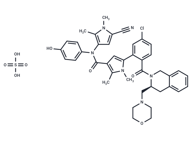 S65487 sulfate|T40070|TargetMol