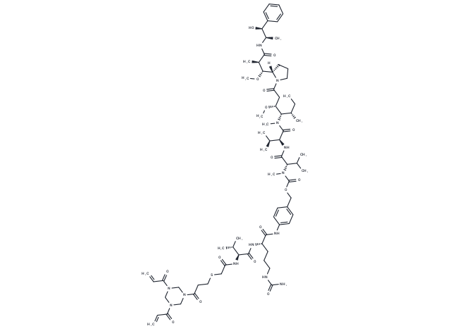 化合物 Py-MAA-Val-Cit-PAB-MMAE|T77876|TargetMol