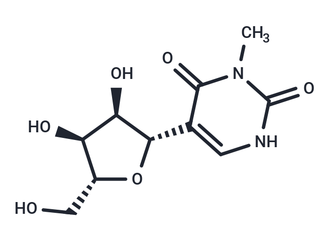 化合物 3-Methylpsedouridine|TNU0038|TargetMol