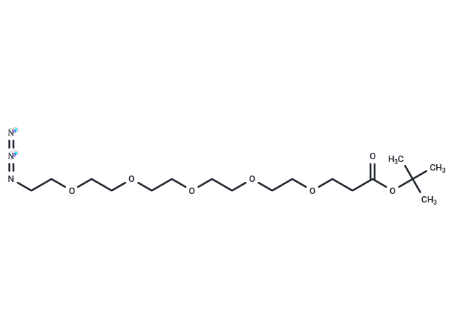 化合物 Azide-PEG5-Boc|T14396|TargetMol