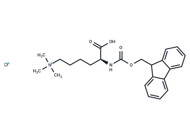 化合物 Fmoc-Lys(Me)3-OH Chloride|T65200|TargetMol