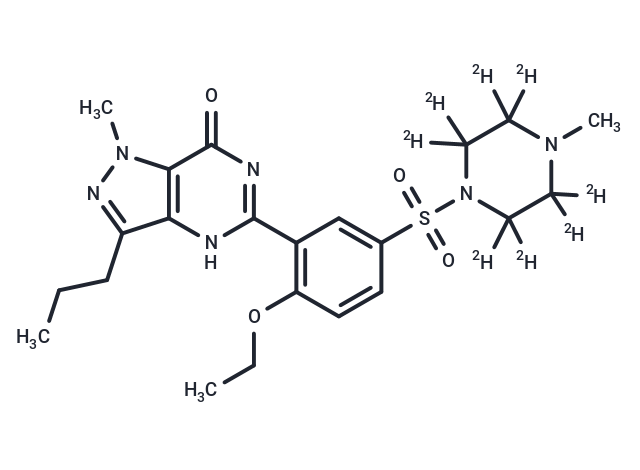 化合物 Sildenafil-d8|TMID-0043|TargetMol