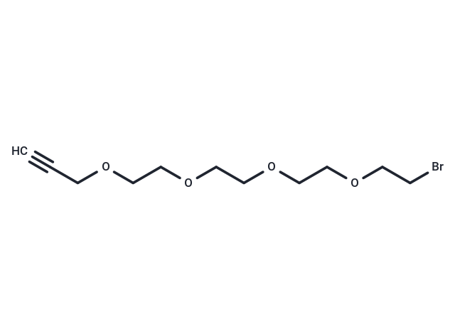 化合物 Propargyl-PEG4-Br|T16619|TargetMol