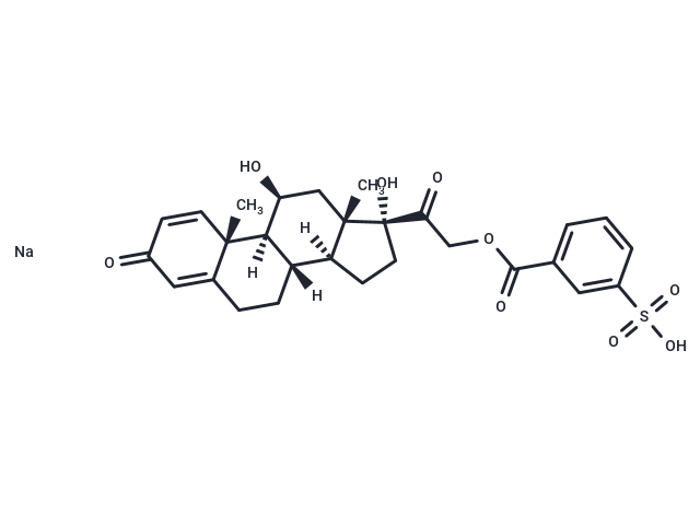 化合物 Prednisolone sodium metazoate|T34126|TargetMol