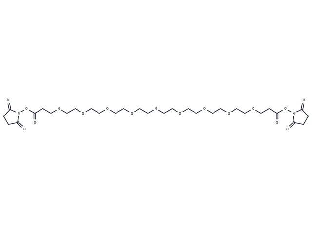 化合物 Bis-PEG9-NHS ester|T14652|TargetMol