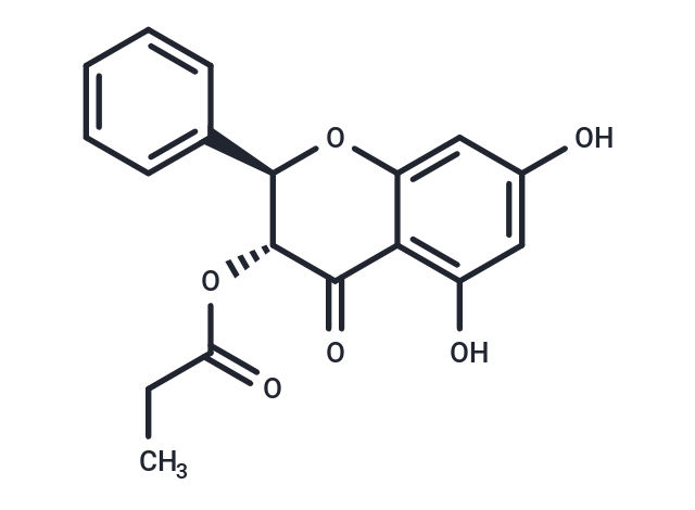 化合物 Pinobanksin 3-O-propanoate|TN4789|TargetMol