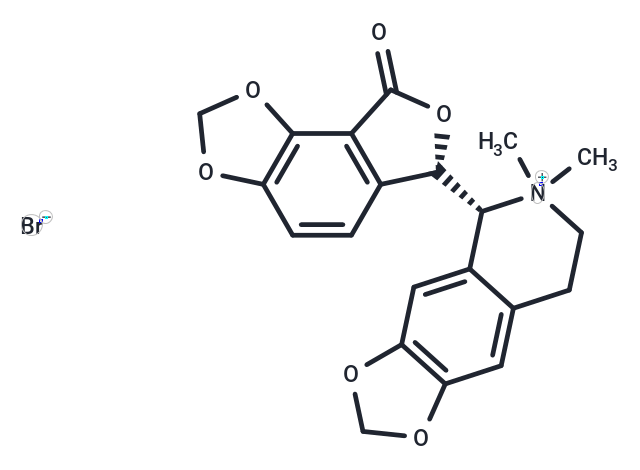 化合物 (-)-Bicuculline methobromide|T12043|TargetMol