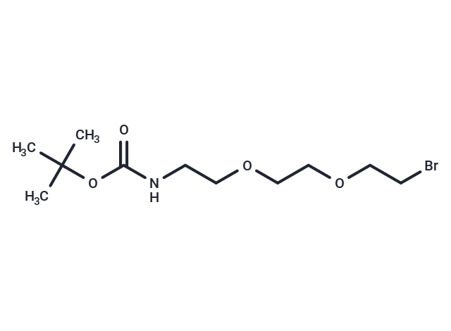 化合物 N-Boc-PEG3-bromide|T16212|TargetMol