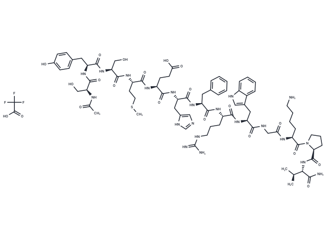 α-MSH (human, mouse, rat, porcine, bovine, ovine) (trifluoroacetate salt)|T35406|TargetMol