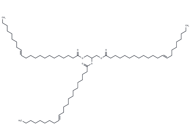 化合物 1,2,3-Tri-13(E)-Docosenoyl Glycerol|T85100|TargetMol